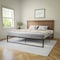 Flash Furniture King Light Brown Herringbone Adjustable Headboard MG-97881-KHB-K-LTBRN-GG - alternate 4